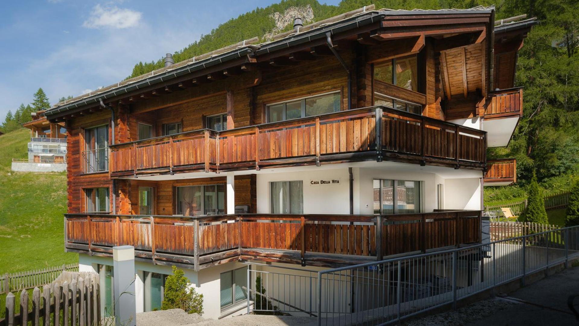 Casa Della Vita By Zermatt Premium Apartments Exteriör bild